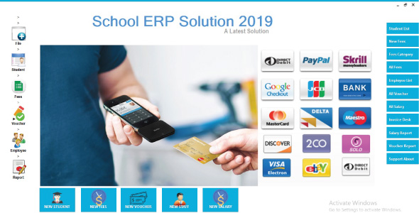 School ERP Solution | Full School Management System C#
