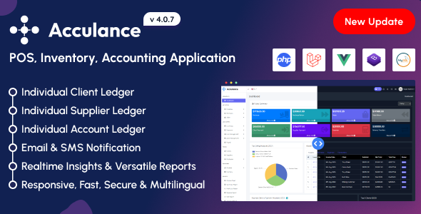 Acculance - POS, Inventory, Accounting Application