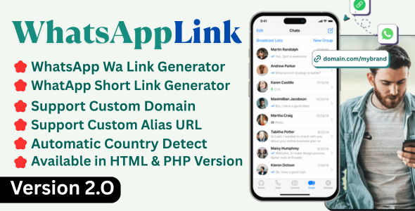 Whatsapp Link Maker Professional Tool
