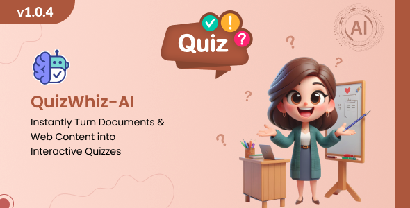 AI Powered Quiz Generator - QuizWhiz AI - Built With Laravel